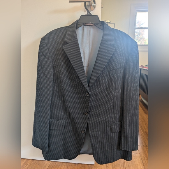 Oscar de la Renta Men Pinstripe Suit - Picture 2 of 14